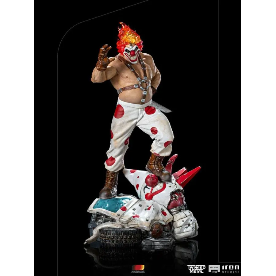 Figurka Sweet Tooth 27 cm Twisted Metal Art Scale 1/10