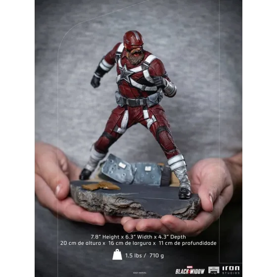Figurka Red Guardian 20 cm Black Widow BDS Art Scale 1/10
