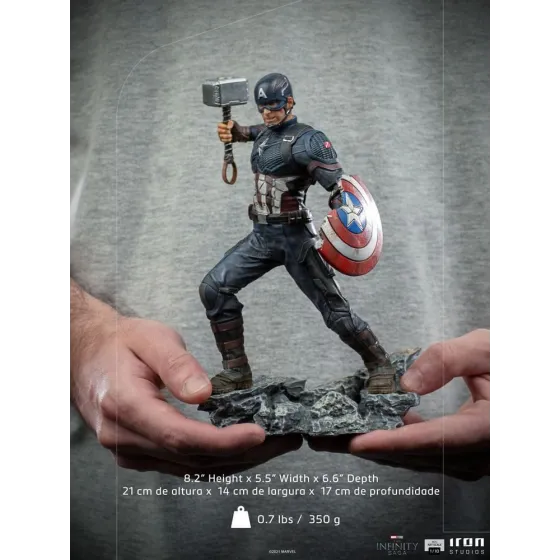 Figurka Captain America Ultimate 21 cm The Infinity Saga BDS Art Scale 1/10