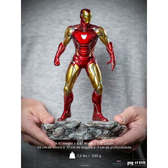 Figurka Iron Man Ultimate 24 cm The Infinity Saga BDS Art Scale 1/10