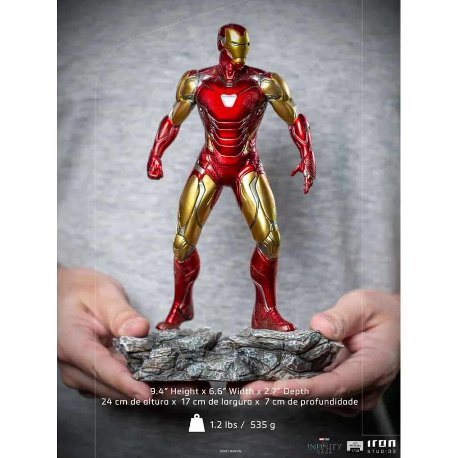 Figurka Iron Man Ultimate 24 cm The Infinity Saga BDS Art Scale 1/10