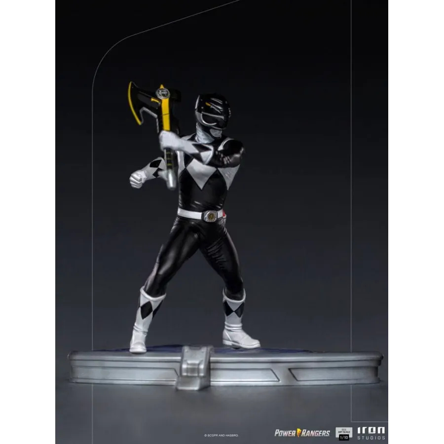 Figurka Black Ranger 17 cm Power Rangers BDS Art Scale 1/10