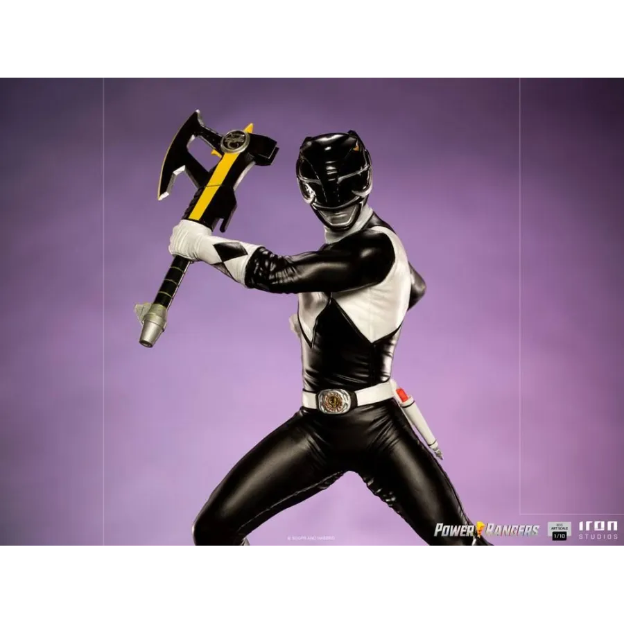 Figurka Black Ranger 17 cm Power Rangers BDS Art Scale 1/10