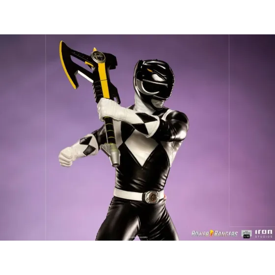 Figurka Black Ranger 17 cm Power Rangers BDS Art Scale 1/10