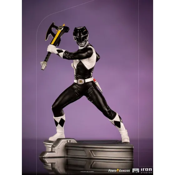 Figurka Black Ranger 17 cm Power Rangers BDS Art Scale 1/10