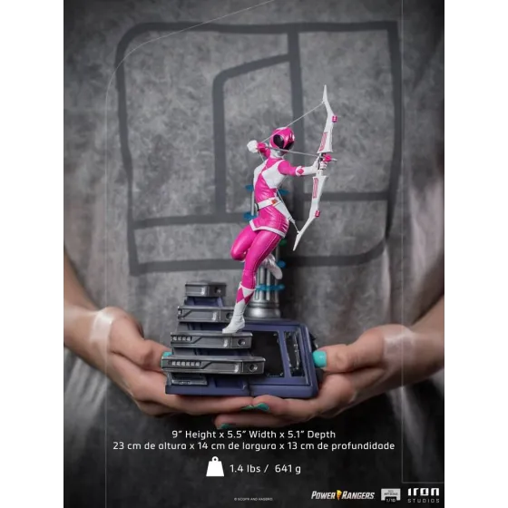 Figurka Pink Ranger 23 cm Power Rangers BDS Art Scale 1/10