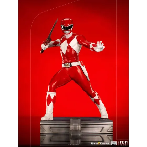 Figurka Red Ranger 17 cm Power Rangers BDS Art Scale 1/10