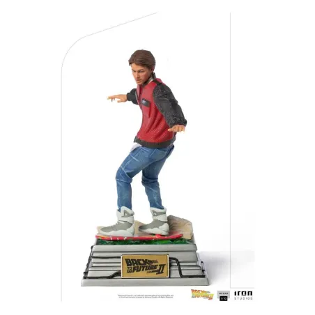 Figurka Marty McFly on Hoverboard 22 cm Back to the Future II Art Scale 1/10