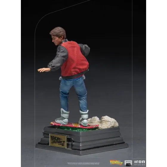 Figurka Marty McFly on Hoverboard 22 cm Back to the Future II Art Scale 1/10