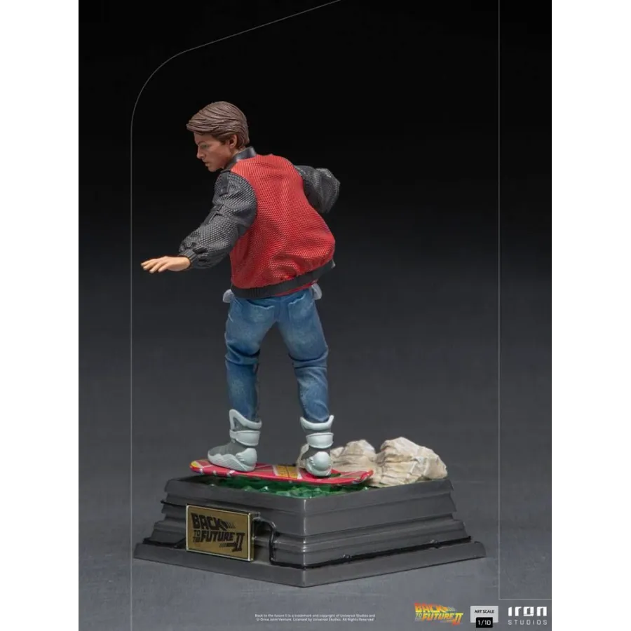 Figurka Marty McFly on Hoverboard 22 cm Back to the Future II Art Scale 1/10