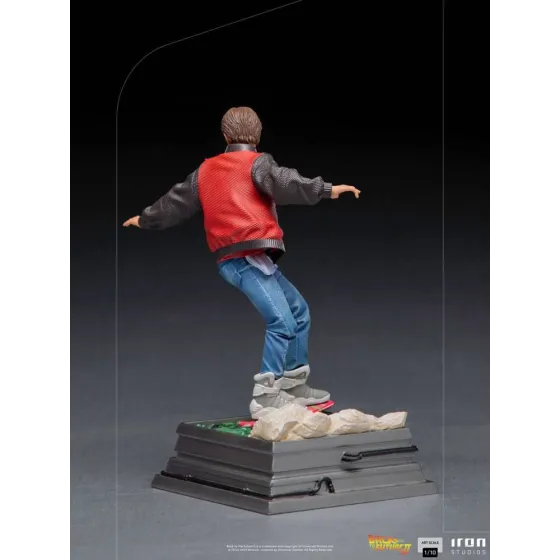Figurka Marty McFly on Hoverboard 22 cm Back to the Future II Art Scale 1/10