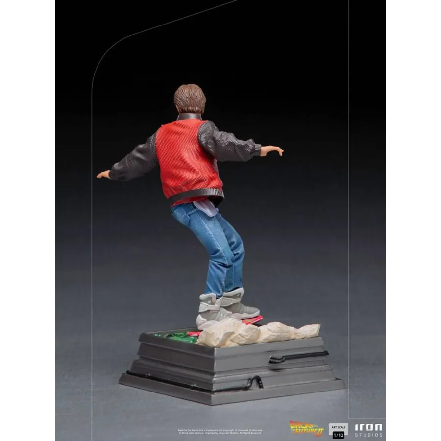 Figurka Marty McFly on Hoverboard 22 cm Back to the Future II Art Scale 1/10