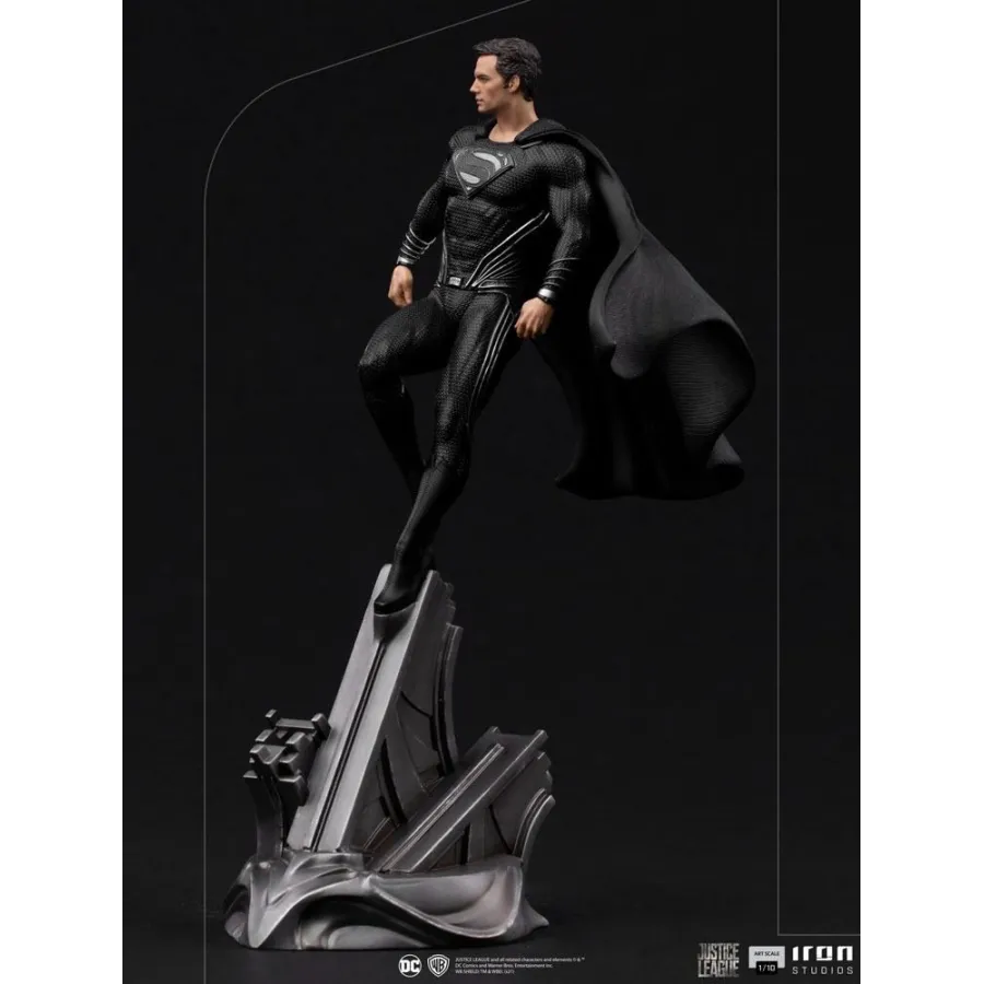 Statuetka Zack Snyder's Justice League Art Scale 1/10 Superman Black Suit
