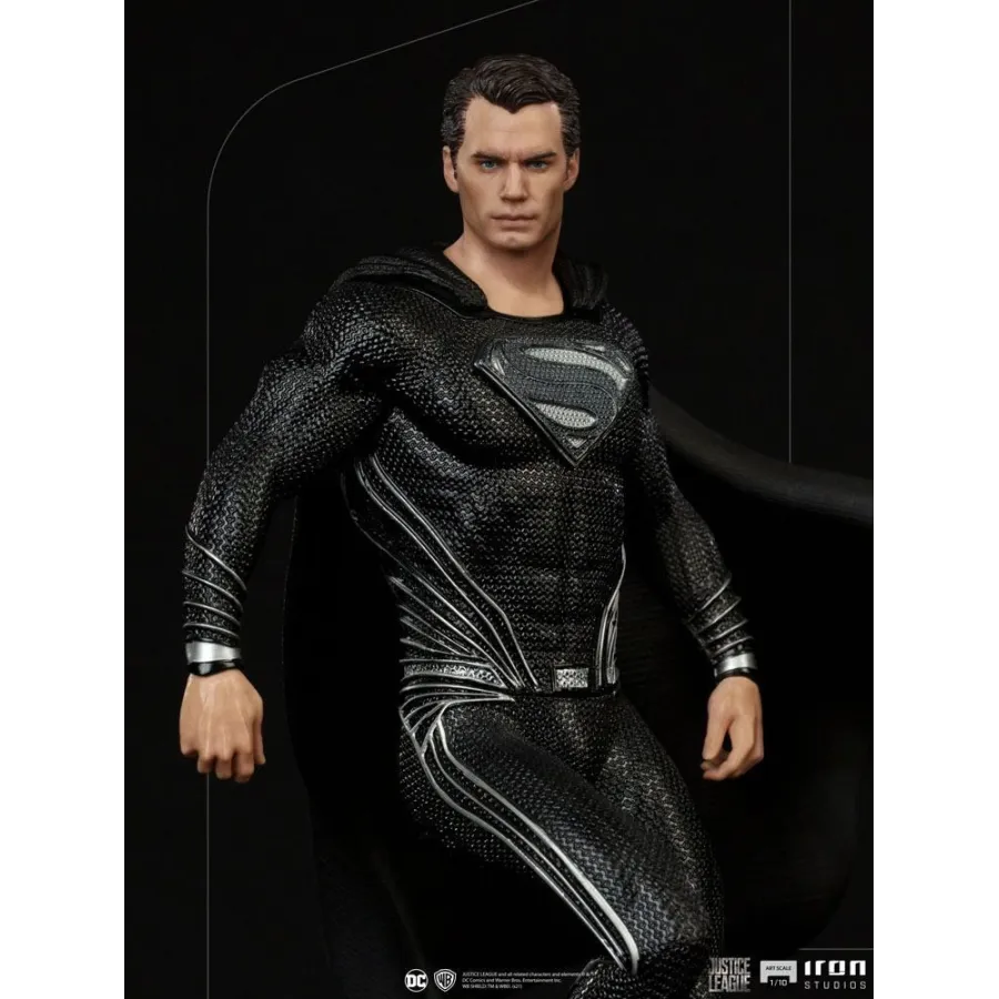 Statuetka Zack Snyder's Justice League Art Scale 1/10 Superman Black Suit