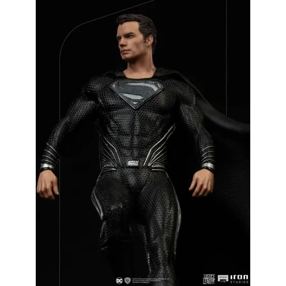 Statuetka Zack Snyder's Justice League Art Scale 1/10 Superman Black Suit