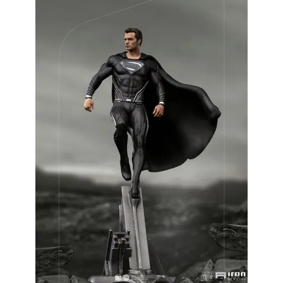 Statuetka Zack Snyder's Justice League Art Scale 1/10 Superman Black Suit