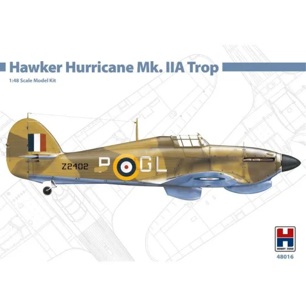 Hobby 2000 48016 1:48 Hawker Hurricane Mk.IIA Trop