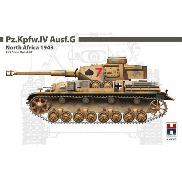 Hobby 2000 72704 1:72 Pz.Kpfw.IV Ausf.G North Africa 1943