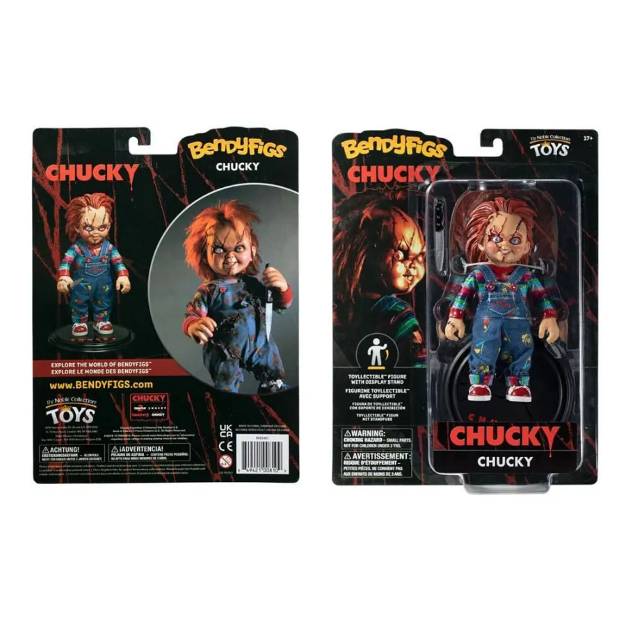 Figurka Chucky 14 cm Child´s Play Bendyfigs