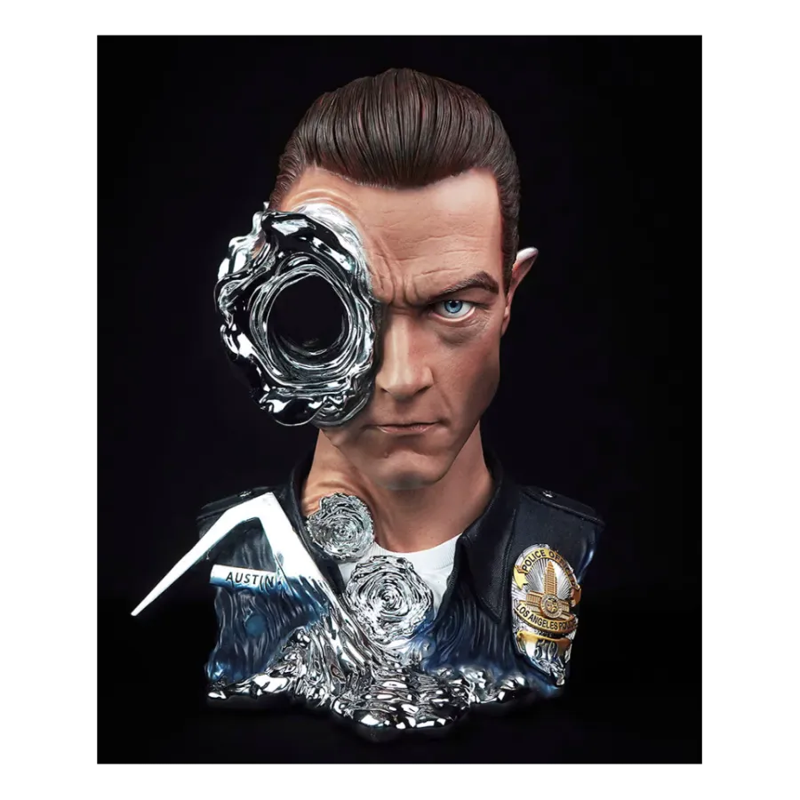 Figurka T-1000 44cm Terminator 2 Art Mask Scale 1/1 Regular