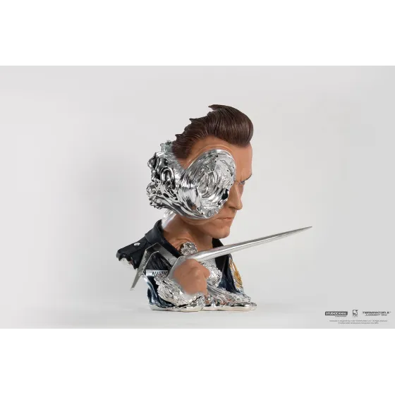Figurka T-1000 44cm Terminator 2 Art Mask Scale 1/1 Deluxe