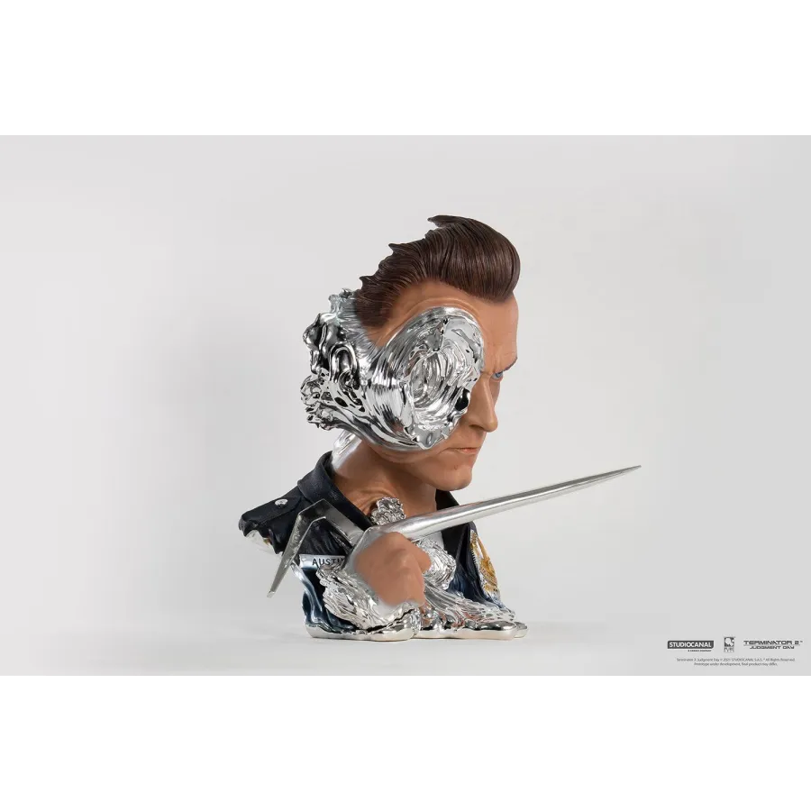 Figurka T-1000 44cm Terminator 2 Art Mask Scale 1/1 Deluxe