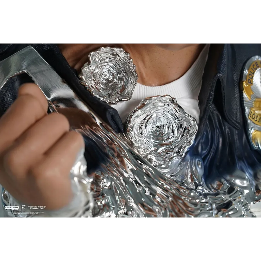 Figurka T-1000 44cm Terminator 2 Art Mask Scale 1/1 Deluxe
