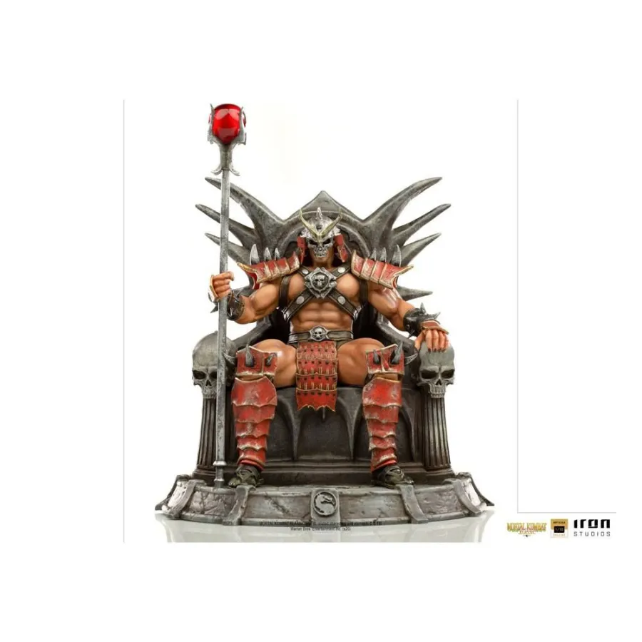 Figurka Shao Khan 25 cm Mortal Kombat Deluxe BDS Art Scale 1/10