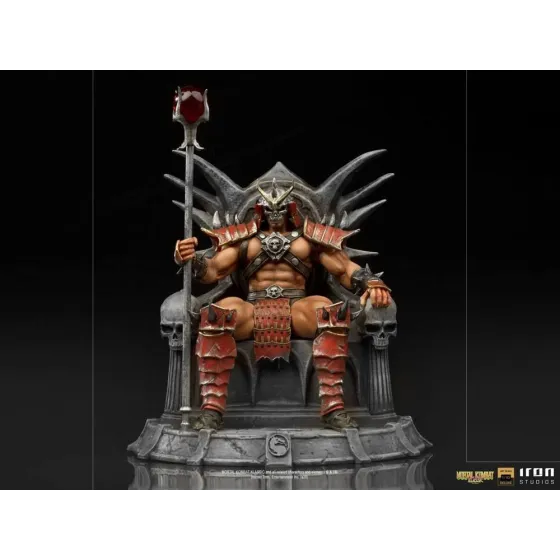 Figurka Shao Khan 25 cm Mortal Kombat Deluxe BDS Art Scale 1/10