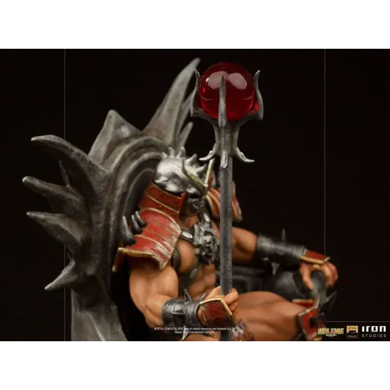 Figurka Shao Khan 25 cm Mortal Kombat Deluxe BDS Art Scale 1/10
