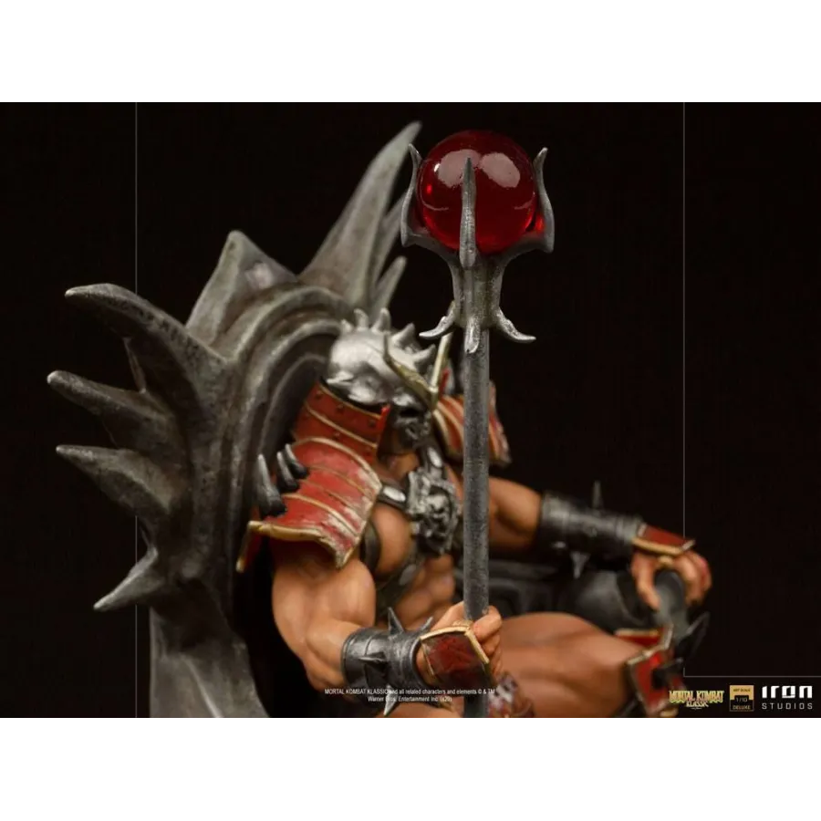 Figurka Shao Khan 25 cm Mortal Kombat Deluxe BDS Art Scale 1/10