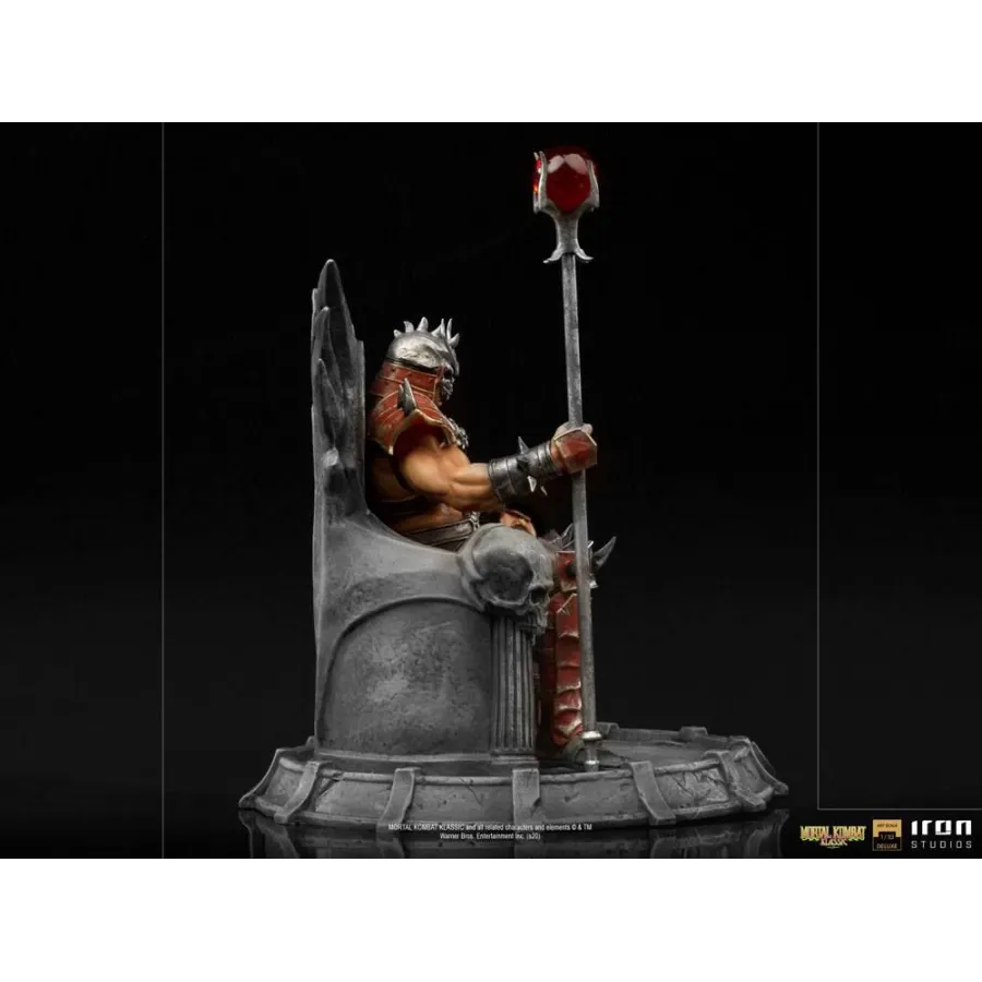 Figurka Shao Khan 25 cm Mortal Kombat Deluxe BDS Art Scale 1/10