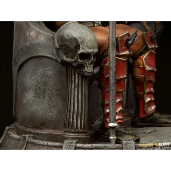 Figurka Shao Khan 25 cm Mortal Kombat Deluxe BDS Art Scale 1/10