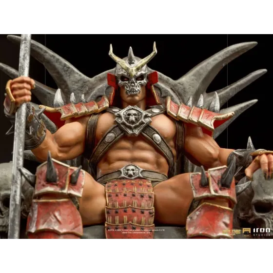 Figurka Shao Khan 25 cm Mortal Kombat Deluxe BDS Art Scale 1/10