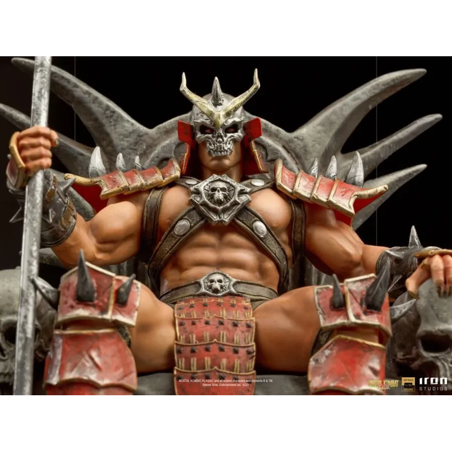 Figurka Shao Khan 25 cm Mortal Kombat Deluxe BDS Art Scale 1/10