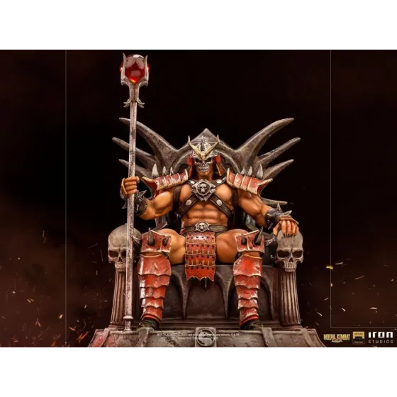 Figurka Shao Khan 25 cm Mortal Kombat Deluxe BDS Art Scale 1/10