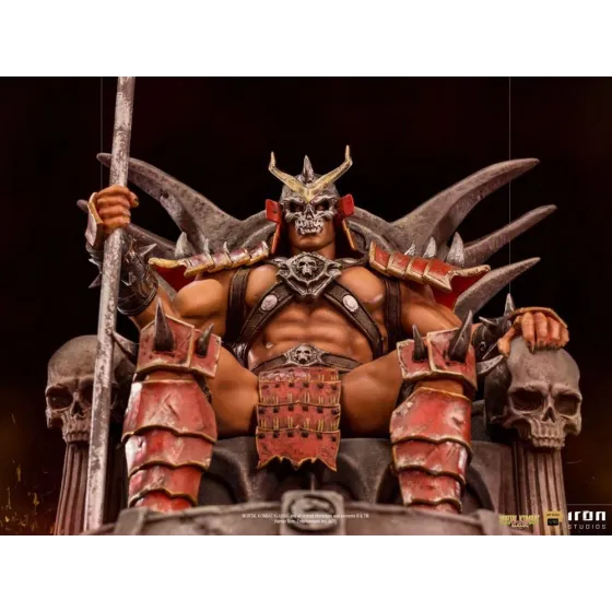 Figurka Shao Khan 25 cm Mortal Kombat Deluxe BDS Art Scale 1/10