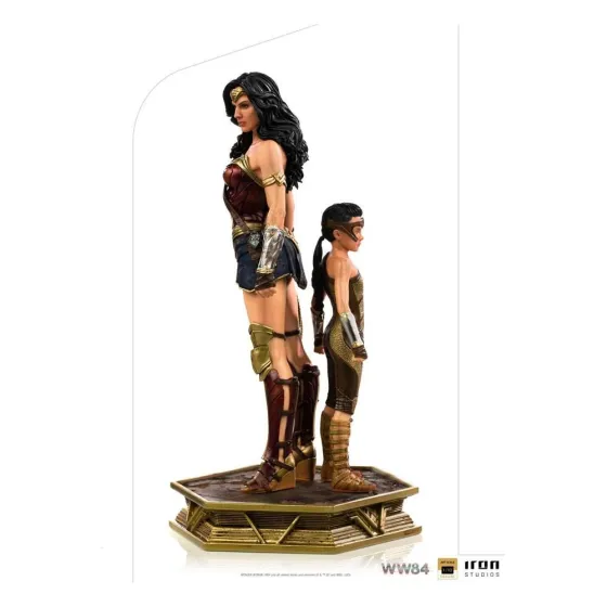 Figurka Wonder Woman & Young Diana 20 cm Wonder Woman 1984 Deluxe Art Scale Statue 1/10