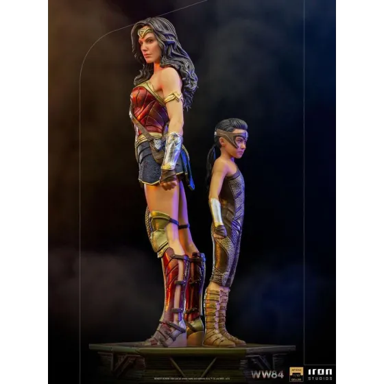 Figurka Wonder Woman & Young Diana 20 cm Wonder Woman 1984 Deluxe Art Scale Statue 1/10