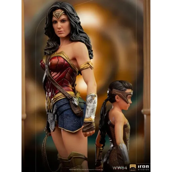 Figurka Wonder Woman & Young Diana 20 cm Wonder Woman 1984 Deluxe Art Scale Statue 1/10