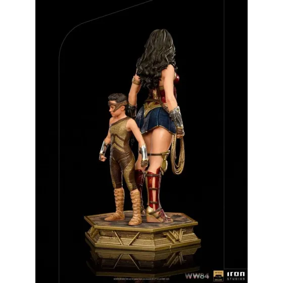 Figurka Wonder Woman & Young Diana 20 cm Wonder Woman 1984 Deluxe Art Scale Statue 1/10