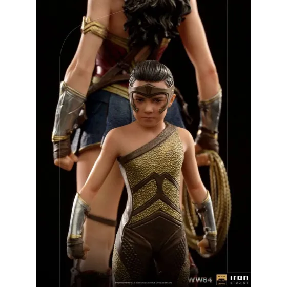 Figurka Wonder Woman & Young Diana 20 cm Wonder Woman 1984 Deluxe Art Scale Statue 1/10