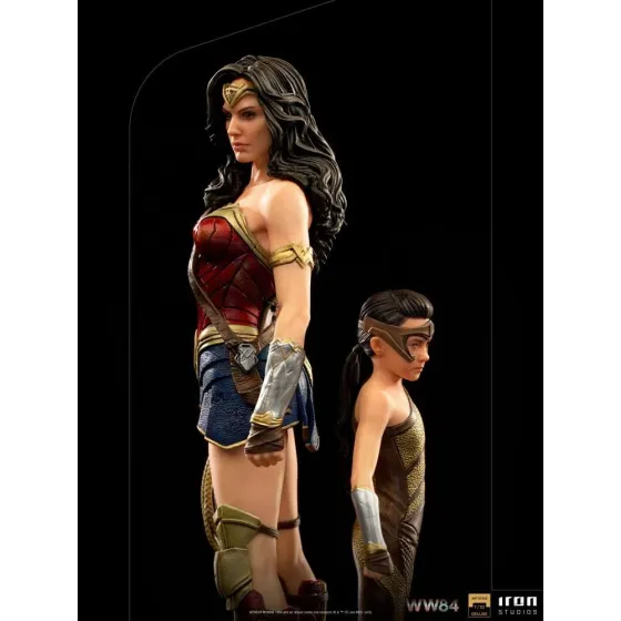 Figurka Wonder Woman & Young Diana 20 cm Wonder Woman 1984 Deluxe Art Scale Statue 1/10