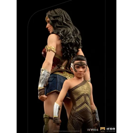 Figurka Wonder Woman & Young Diana 20 cm Wonder Woman 1984 Deluxe Art Scale Statue 1/10