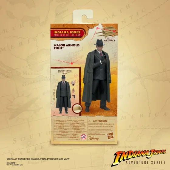 Figurka F6061 Major Arnold Toht 15 cm Indiana Jones Adventure Series