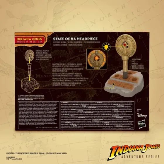 Figurka F8033 Staff of Ra Headpiece Indiana Jones Adventure Series