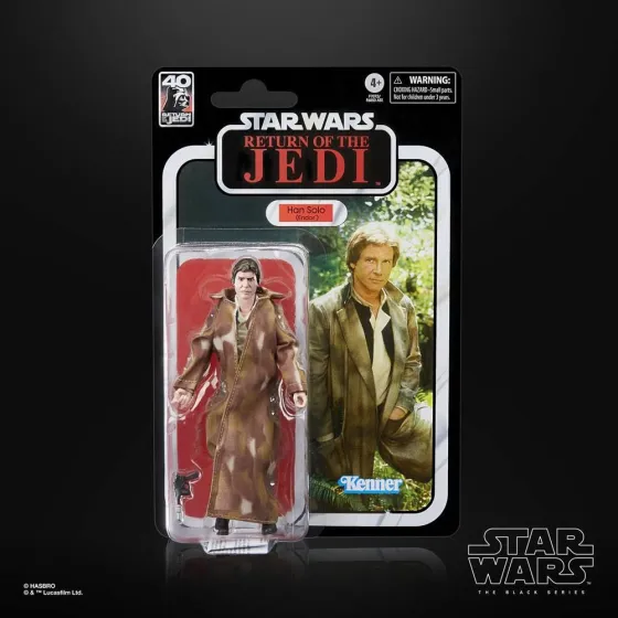 Figurka F7072 Han Solo Endor 15 cm Star Wars Episode VI 40th Anniversary Black Series