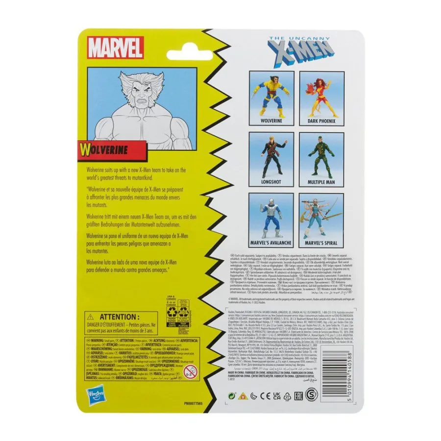 Figurka F3981 Wolverine 15 cm Marvel Legends Series Classic