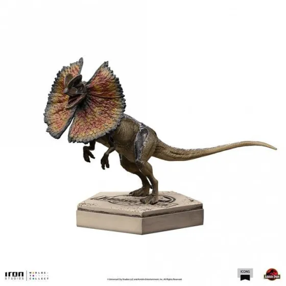 Figurka Dilophosaurus 9 cm Jurassic World Icons