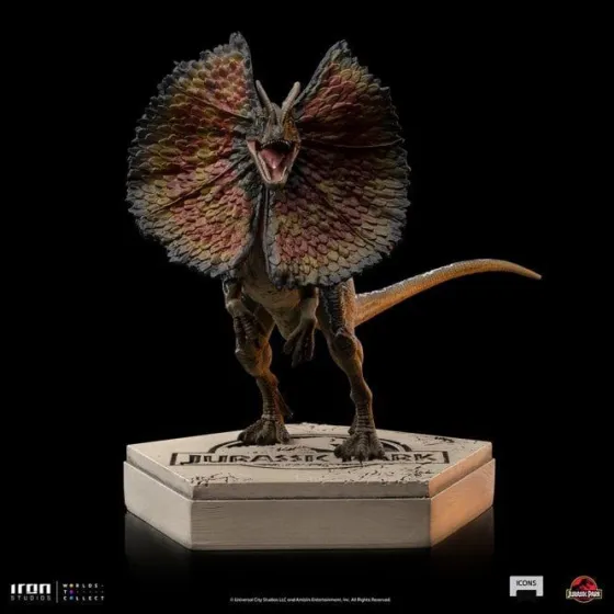 Figurka Dilophosaurus 9 cm Jurassic World Icons